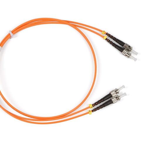 Патч-корд Hyperline FC-D2-50-ST/PR-ST/PR-H-10M-LSZH-OR, 10м
