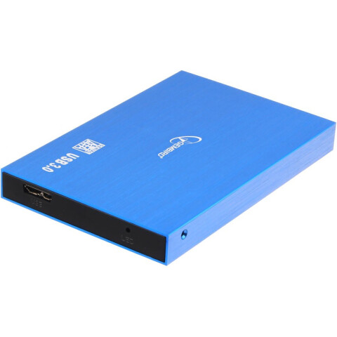 Внешний корпус для HDD Gembird EE2-U3S-56 Blue Metallic