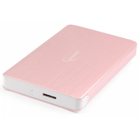 Внешний корпус для HDD Gembird EE2-U3S-65 Pink Gold