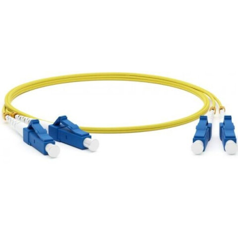 Патч-корд Hyperline FC-D2-9-LC/UR-LC/UR-H-1M-LSZH-YL