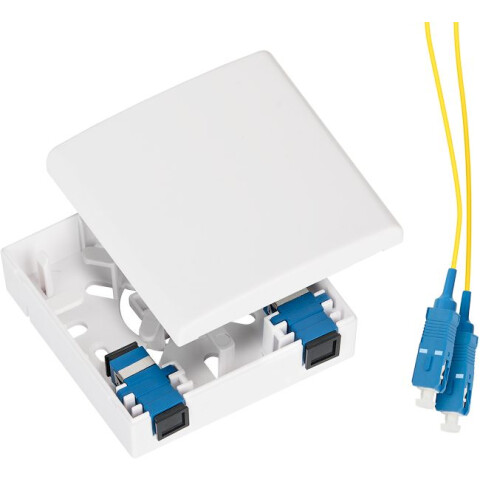 Оптическая розетка NIKOMAX NMF-WO02SCUS2-CS-WT