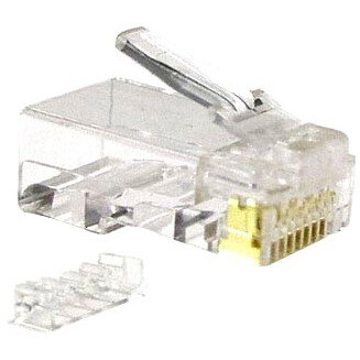 Коннектор RJ-45 Hyperline PLUG-8P8C-UV-C6-100