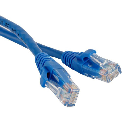 Патч-корд Hyperline PC-LPM-UTP-RJ45-RJ45-C5e-2M-LSZH-BL, 2м