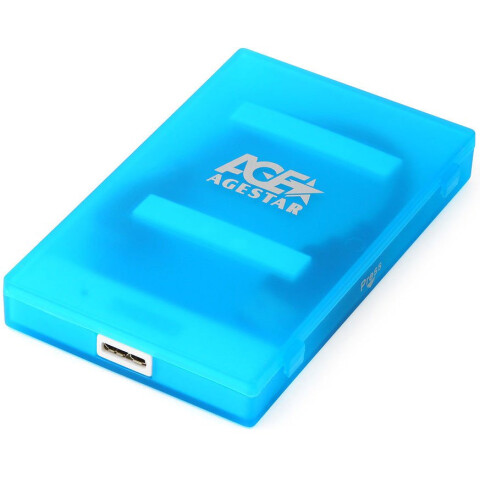 Внешний корпус для HDD AgeStar 3UBCP1-6G Blue