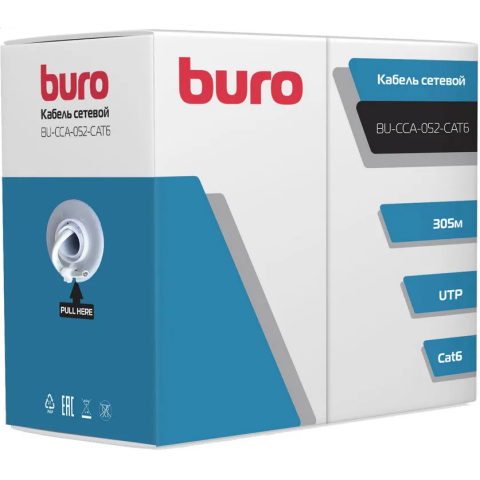 Бухта Buro BU-CCA-052-CAT6, 305м