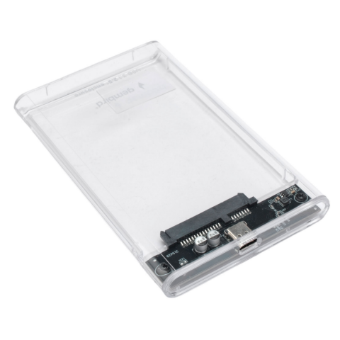 Внешний корпус для HDD Gembird EE2-U3S-7 Transparent