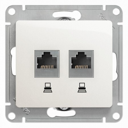 Розетка RJ-45 Systeme Electric GSL000685KK