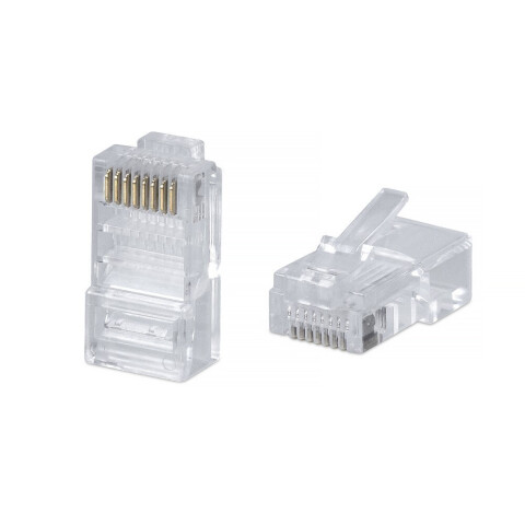 Коннектор RJ-45 Cabeus 8P8C-C6-FC, 1 шт.