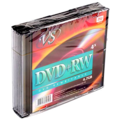 Диск DVD+RW VS VSDVDPRWSL501