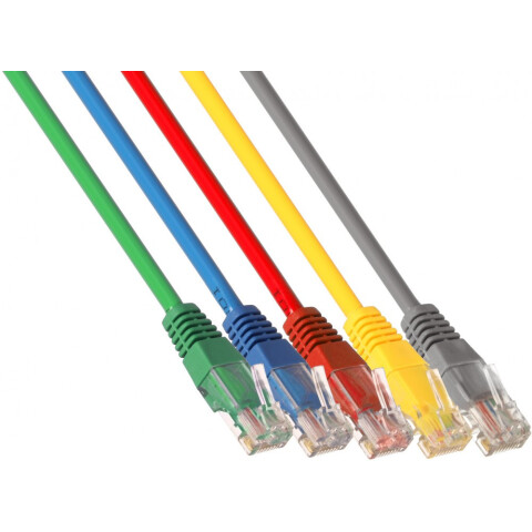 Патч-корд Exegate UTP-RJ45-RJ45-C6-0,5M-YL