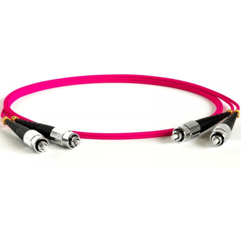 Патч-корд Hyperline FC-D2-504-FC/PR-FC/PR-H-0.5M-LSZH-MG, 0.5м