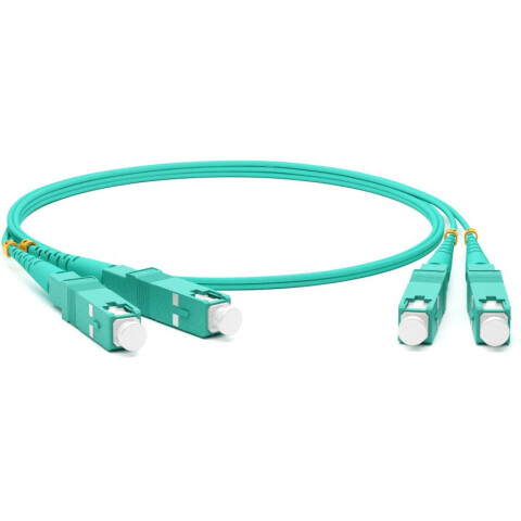 Патч-корд Hyperline FC-D2-503-SC/PR-SC/PR-H-3M-LSZH-AQ, 3м