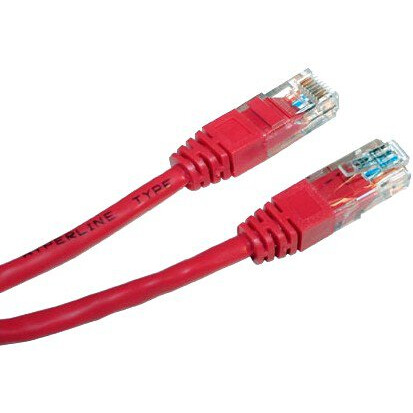 Патч-корд Hyperline PC-LPM-UTP-RJ45-RJ45-C5e-5M-LSZH-RD, 5м