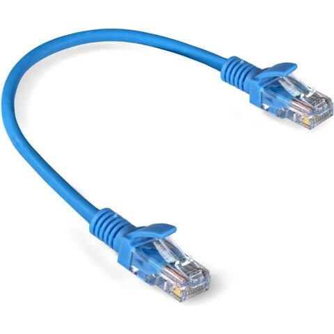 Патч-корд Exegate UTP-RJ45-RJ45-5e-0,3M-LSZH-BL