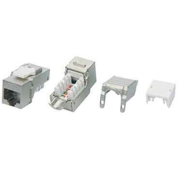 Вставка RJ-45 Hyperline KJ9-8P8C-C6-90-SH-F