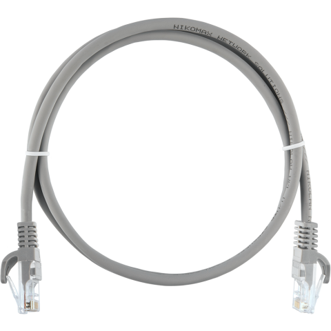 Патч-корд NIKOMAX NMC-PC4UD55B-ES-010-C-GY, 1м