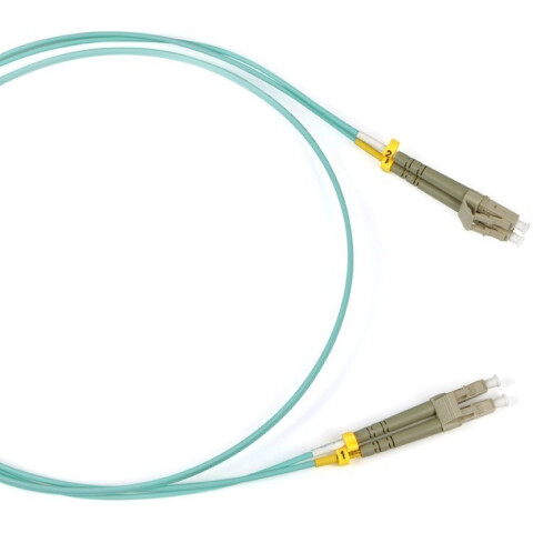 Патч-корд Hyperline FC-AWS1/D-503-LC/PR-LC/PR-H-1M-LSZH-AQ, 1м