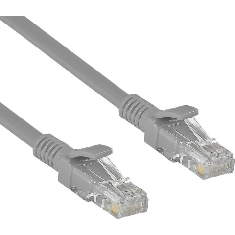 Патч-корд Exegate UTP-RJ45-RJ45-C6-CU-3M-GY