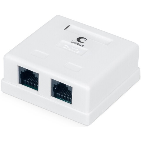 Розетка RJ-45 Cabeus WS-8P8C-CAT.5E-2