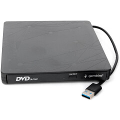 Оптический привод Gembird DVD-USB-03 Black_0