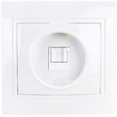 Розетка RJ-45 IEK КВАРТА EKK10-K01-DM_0
