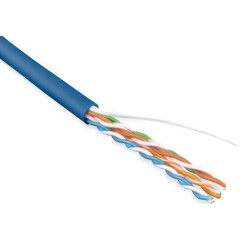 Бухта Hyperline UUTP4-C5E-S24-IN-LSZH-BL-100, 100м_0