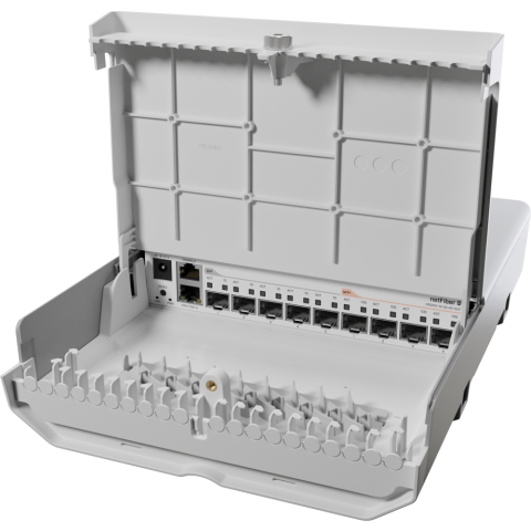 Коммутатор (свитч) MikroTik CRS310-1G-5S-4S+OUT netFiber 9