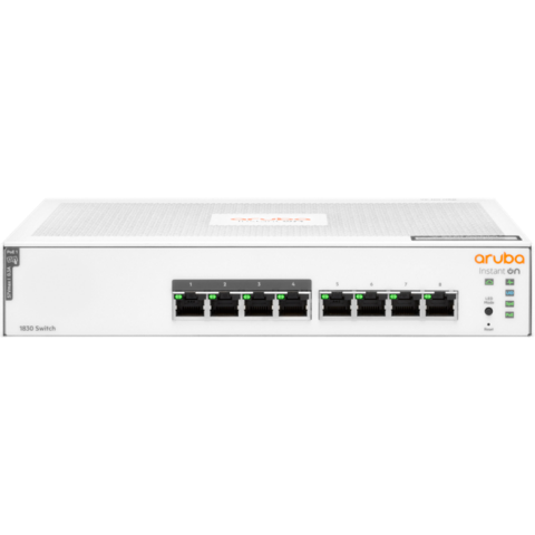 Коммутатор (свитч) HPE JL811A Instant On 1830 8G 4p Class4 PoE 65W