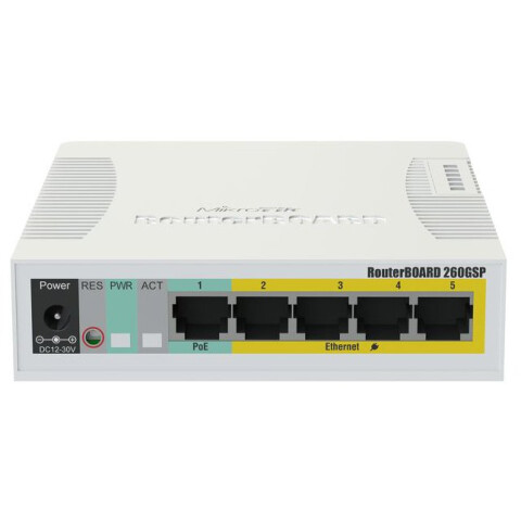 Коммутатор (свитч) MikroTik RB260GSP