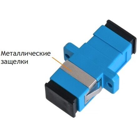 Оптический адаптер NIKOMAX NMF-OA1SM-SCU-SCU-2