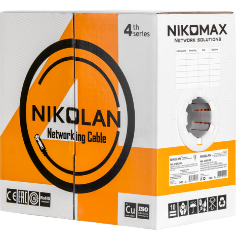 Бухта NIKOLAN NMC 4200C-BK, 305м