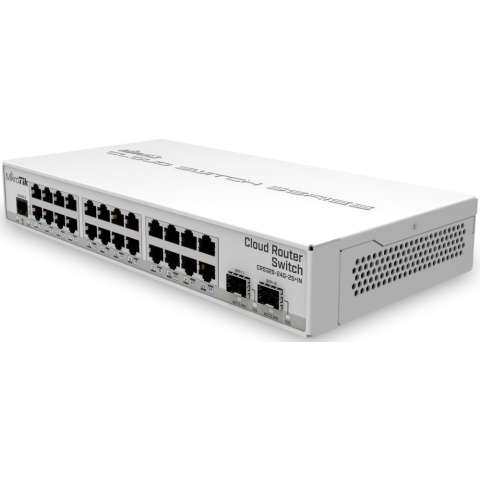 Коммутатор (свитч) MikroTik CRS326-24G-2S+IN