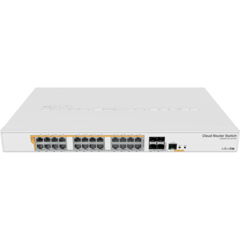 Коммутатор (свитч) MikroTik CRS328-24P-4S+RM