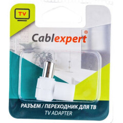 Разъём антенный/коаксиальный (M) Cablexpert TVPL-09_0