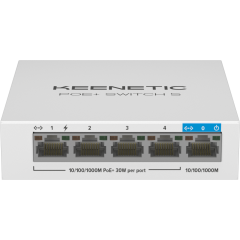 Коммутатор (свитч) Keenetic PoE+ Switch 5 (KN-4610)_0