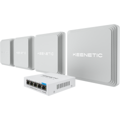 Mesh система Keenetic Orbiter Pro + Switch Kit (KN-KIT-012)_1