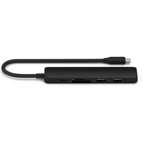 Док-станция Satechi 6-in-1 USB-C Slim Multiport Adapter Black_0