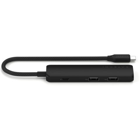 Док-станция Satechi 4-in-1 USB-C Slim Multiport Adapter 4K Black_0