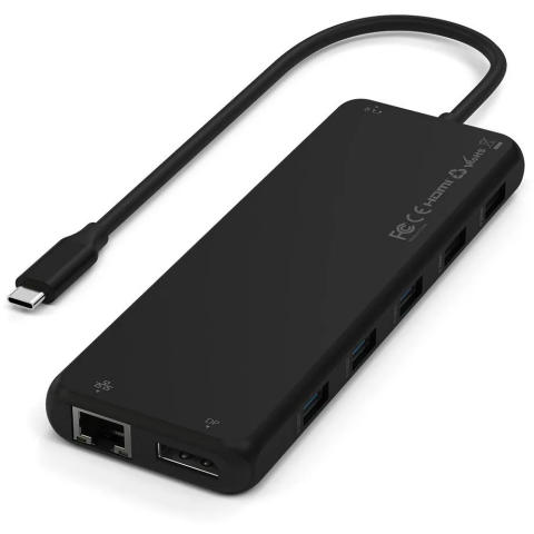 Док-станция Satechi 13-in-1 USB-C Triple Display Multiport Adapter Black_2