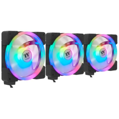 Вентилятор для корпуса Thermaltake Swafan EX12 ARGB Sync Fan Black (3-Fan Pack)_0