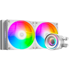 Система жидкостного охлаждения ID-COOLING FX240 Infinity ARGB WHITE_4