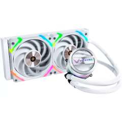 Система жидкостного охлаждения Valkyrie Dragonfang 240 White_4