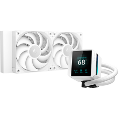 Система жидкостного охлаждения DeepCool MYSTIQUE 240 White_4