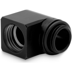 Угловой фитинг для СЖО EKWB EK-Quantum Torque Micro Rotary 90° - Black (3831109849682)_2