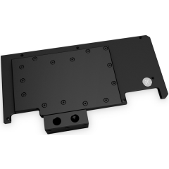 Водоблок для видеокарты EKWB EK-Quantum Vector Strix RTX 3080/3090 Active Backplate - Acetal (3831109836545)_0