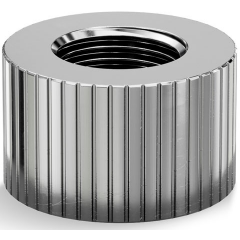Прямой фитинг EKWB EK-Quantum Torque Extender Static FF 14 - Nickel (3831109825617)_0
