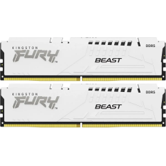 Оперативная память 64Gb DDR5 6000MHz Kingston Fury Beast White (KF560C30BWK2-64) (2x32Gb KIT)_0