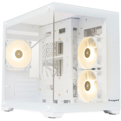 Корпус HSPD F330-TGWH-ARGB White_5