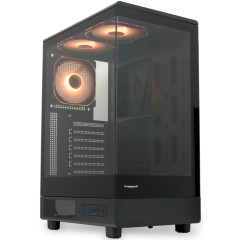 Корпус HSPD F510-TGBK-ARGB Black_7