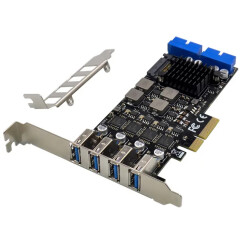 Задняя панель портов Orient NC-3U4419PEX4_1